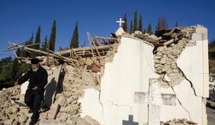 Potres v Grčiji zahteval smrtni žrtvi