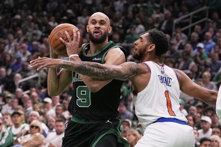 Derrick White je bil najboljši košarkar pri Bostonu. | Foto: Guliverimage