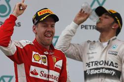 Maske so padle: Mercedes in Ferrari bosta favorizirala Hamiltona in Vettla