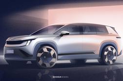 Uradne skice: Škoda pred razkritjem svojega največjega #foto