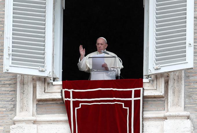 Papež Frančišek | Foto: Reuters