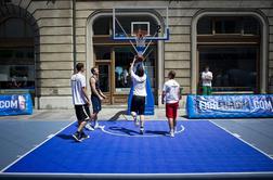 Katarci pokorili konkurenco v ulični košarki, Slovenci deveti