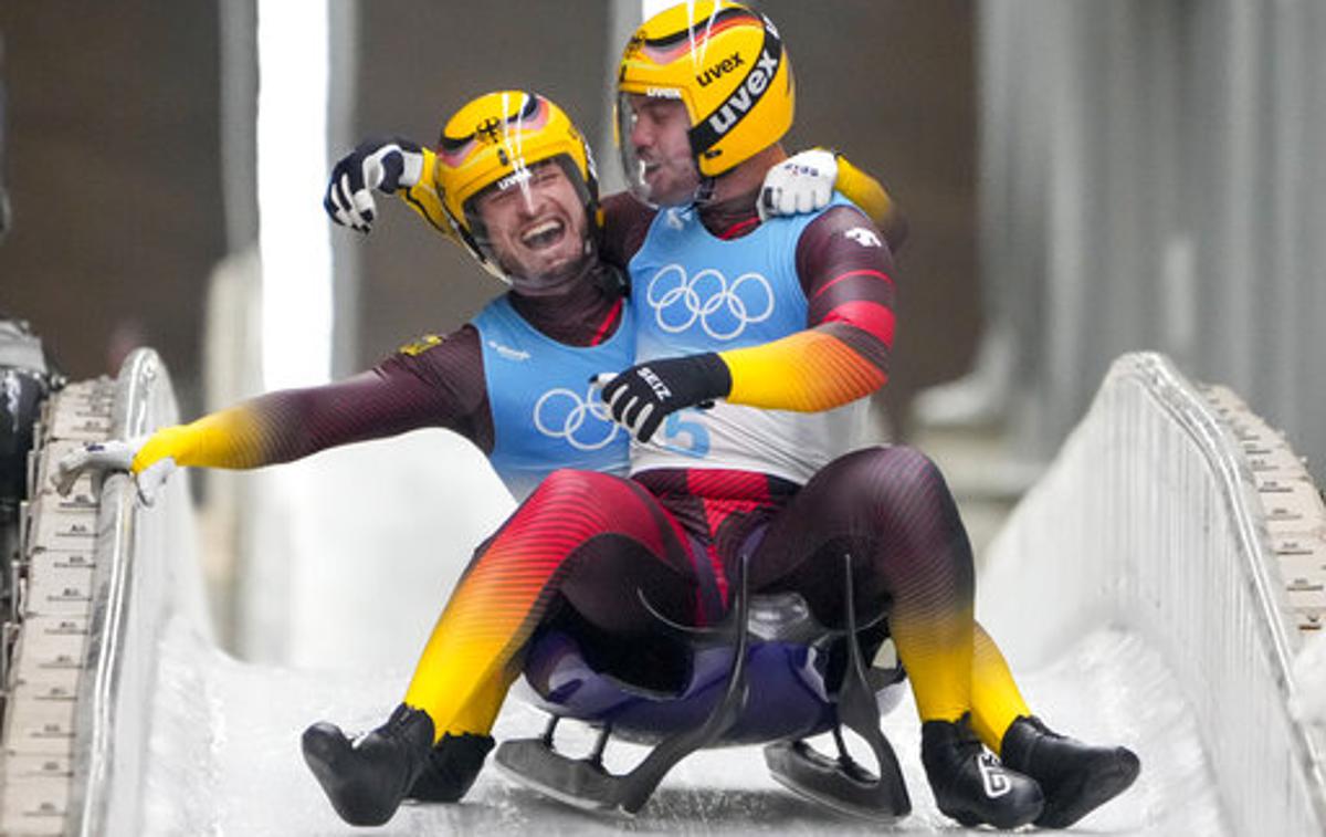 Tobias Wendl in Tobias Arlt | Tobias Wendl in Tobias Arlt sta osvojila še tretji zaporedni olimpijski naslov. | Foto Guliverimage