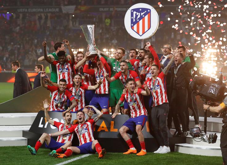 Jan Oblak je z Atleticom osvojil evropsko ligo. | Foto: Reuters
