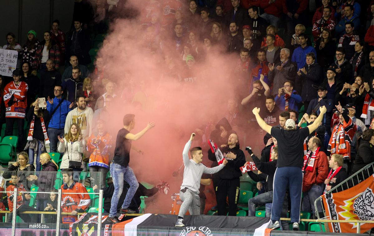 Olimpija Jesenice navijači | Foto Matic Klanšek Velej/Sportida