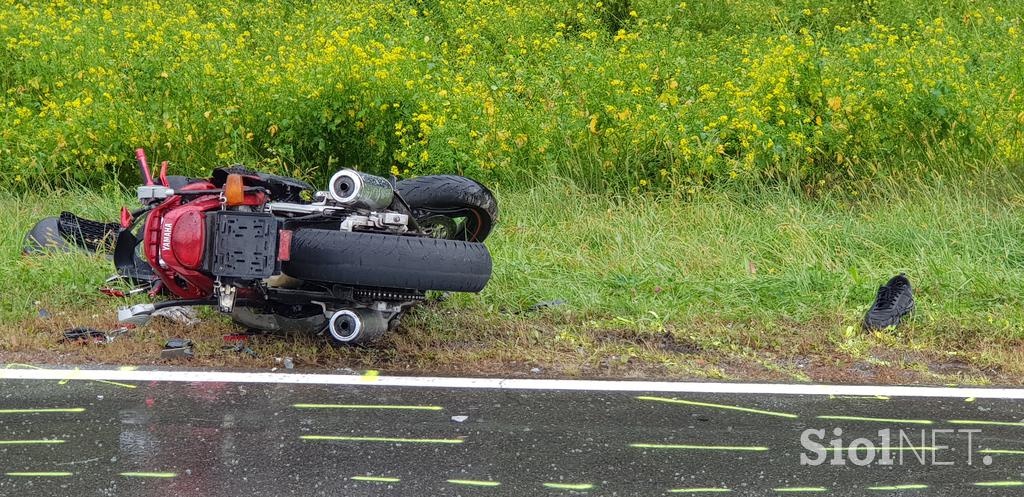 Nesreča motorista