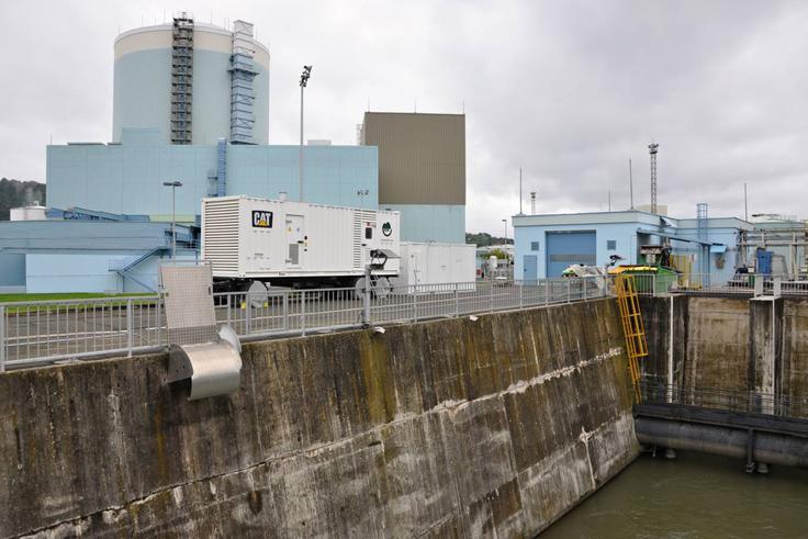 Domača proizvodnja električne energije ob upoštevanju polovice proizvodnje Nuklearne elektrarne Krško je pokrila le 82,8 odstotka porabe električne energije končnih odjemalcev.  | Foto: STA ,