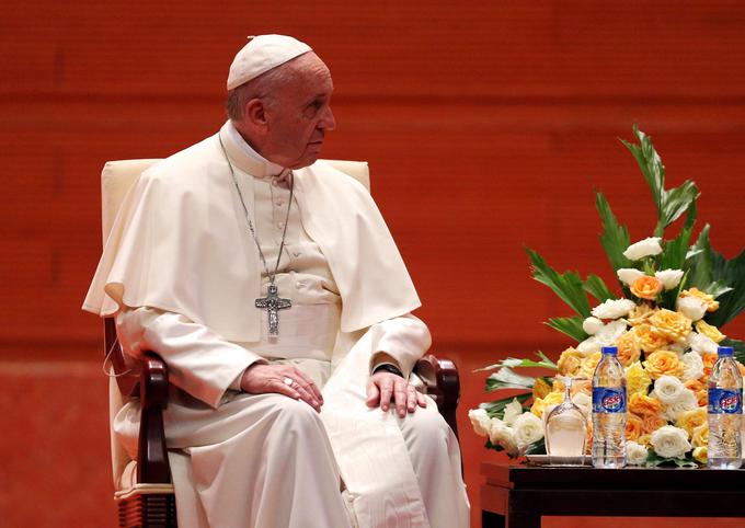 Papež Frančišek Mjanmar | Foto: Reuters