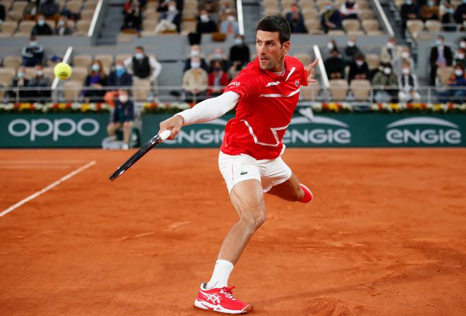 Novak Đoković se ni prav posebej pripravljal na peščeno podlago. | Foto: Gulliver/Getty Images