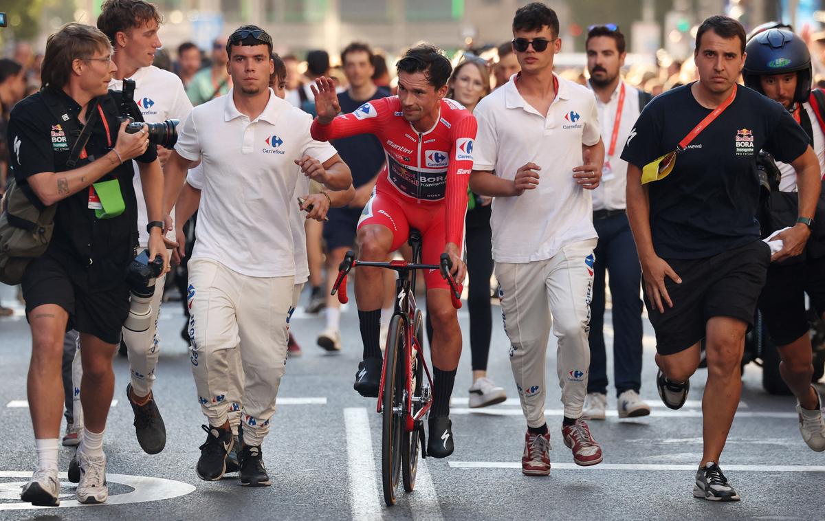 Primož Roglič, Vuelta 2024 | "Slovenija se sploh ne zaveda, kaj imamo zdaj s Pogačarjem in Rogličem. To je res fenomen." | Foto Reuters