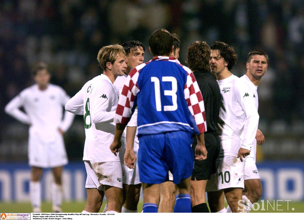 Slovenija Hrvaška Bežigrad 2003 Euro