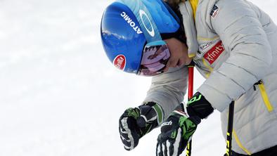 Shiffrinova si rane celi v Ilkini družbi