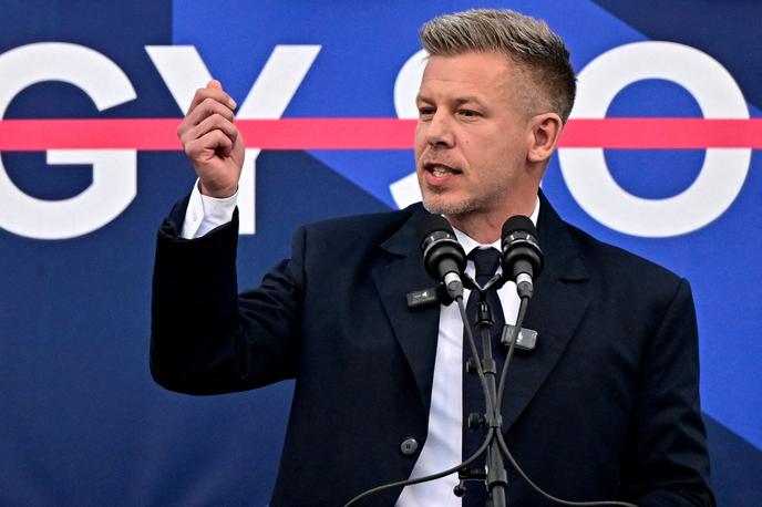 Peter Magyar | Peter Magyar je "vse marionete", ki so v zadnjih 16 letih služile režimu premierja Viktorja Orbana, pozval k odstopu. | Foto Reuters