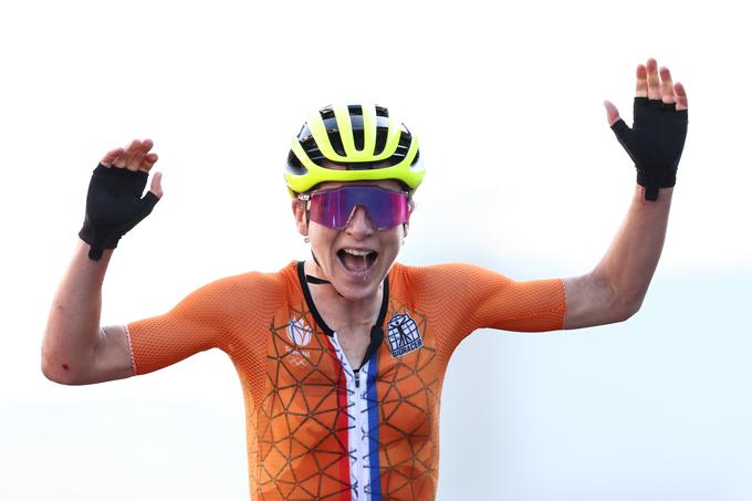 Zmage se je veselila olimpijska prvakinja v kronometru, Nizozemka Annemiek Van Vleuten. | Foto: Guliverimage/Vladimir Fedorenko