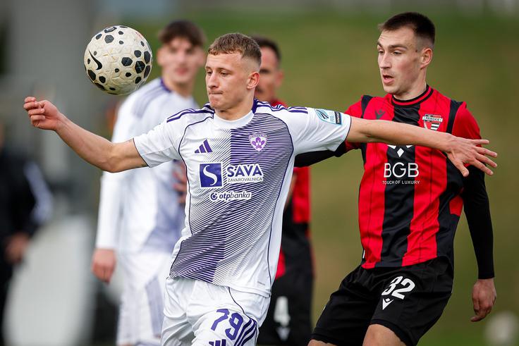 David Pejičić se je znova vpisal med strelce v 1. SNL. | Foto: Luka Kotnik/alesfevzer.com