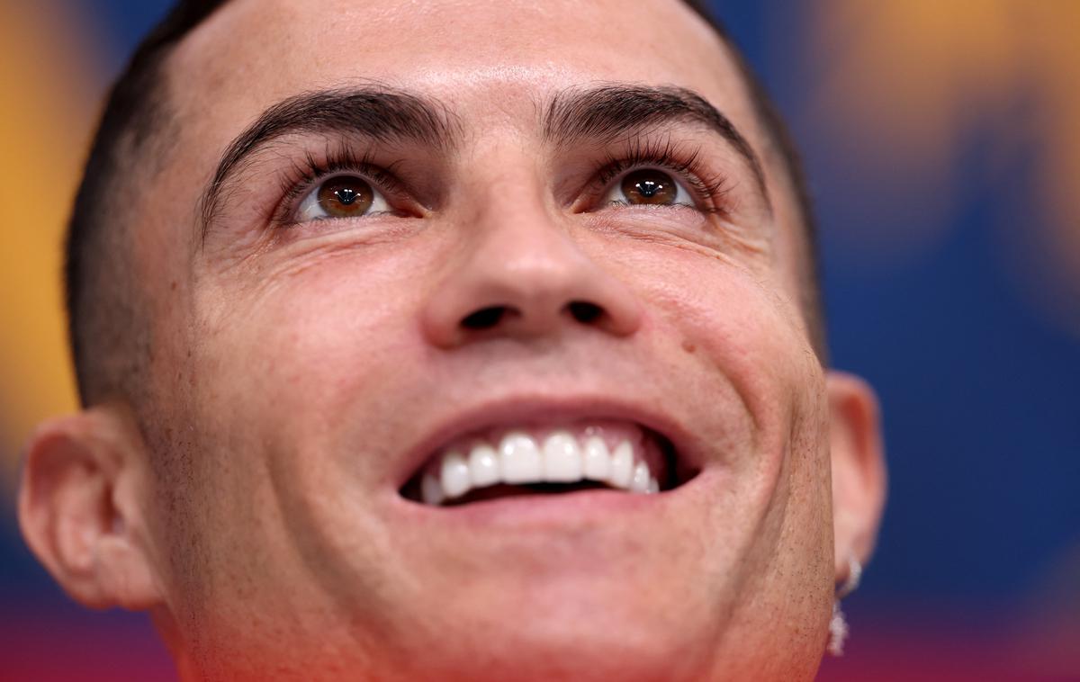Cristiano Ronaldo | Cristiano Ronaldo ni še nikdar gostoval v Sloveniji. Če mu bo naklonjeno zdravje in ga bo selektor Roberto Martinez uvrstil na seznam kandidatov, kar je v letu 2023 počel redno, bo 26. marca nastopil v Ljubljani. | Foto Reuters