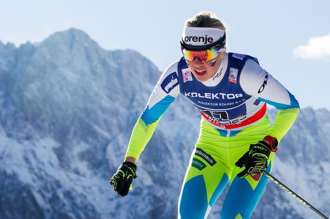 Anamarija Lampič je šele tretja slovenska tekačica na smučeh, ki je uspela zmagati na tekmi svetovnega pokala. | Foto: Vid Ponikvar