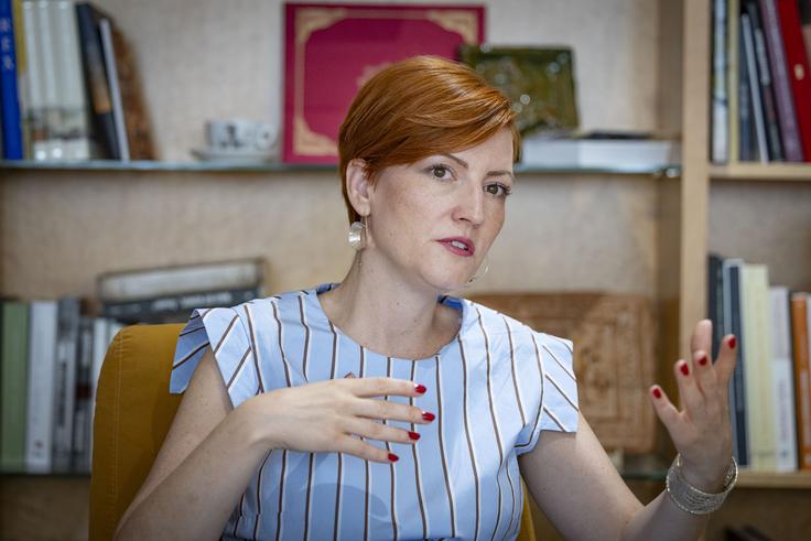 "V Levici vedno iščemo nove možnosti za sodelovanje in ne izključevanje. V naslednji vladi mora biti glas upokojencev, delavcev, mladih še močnejši." | Foto: Ana Kovač