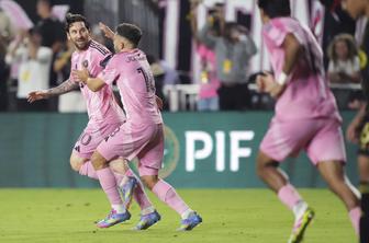 Lionel Messi z dvema goloma popeljal Inter Miami v polfinale