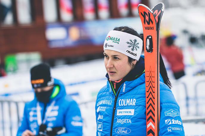 Zlata lisica, slalom, Tina Robnik | Tina Robnik nima sreče s poškodbami. | Foto Grega Valančič/Sportida