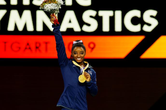 Simone Biles | Simone Biles je konkurenci pustila le drobtinice. | Foto Reuters