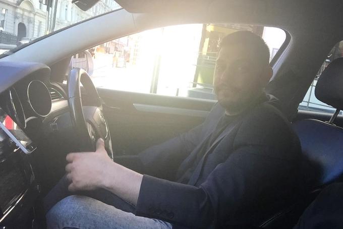 Eden izmed voznikov Uberja v Londonu | Foto: Gregor Pavšič