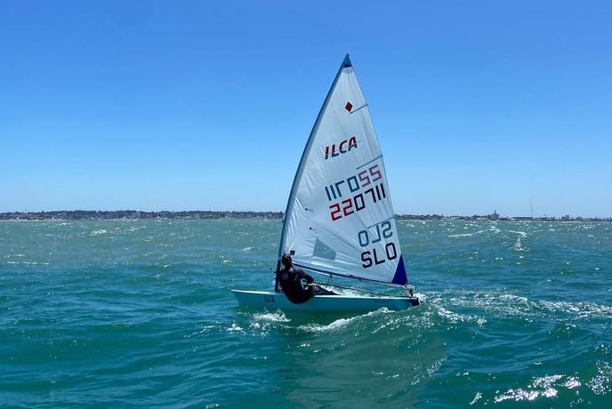 Lin Pletikos edina slovenska jadralka na SP v Argentini