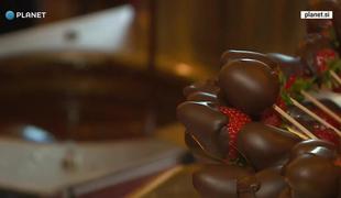 V Radovljici so se zbrali ljubitelji čokolade (video)