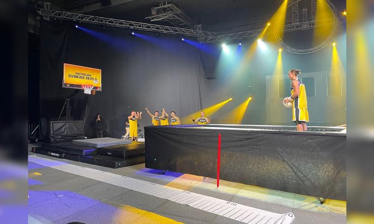 Guinnessov rekord z velikega trampolina | Foto: Planet TV