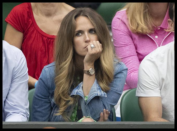 Na tribunah je bila tudi žena Andyja Murrayja. | Foto: Guliverimage/Vladimir Fedorenko