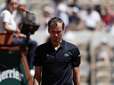 Že v prvem krogu Rolanda Garrosa izpadel Danil Medvedjev