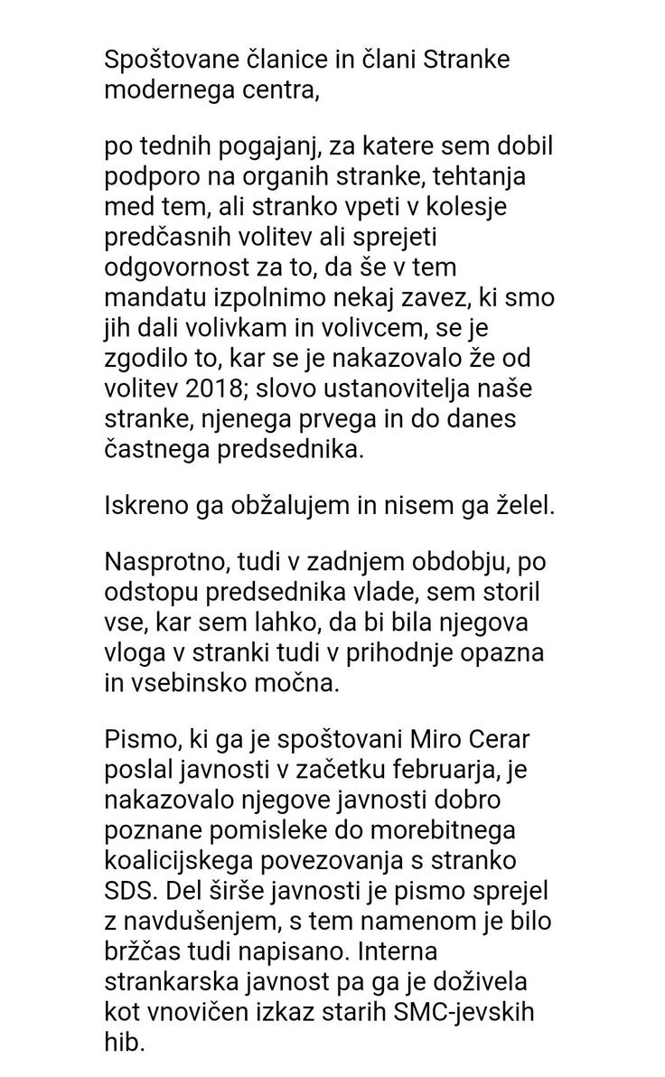 počivalšek pismo | Foto: 