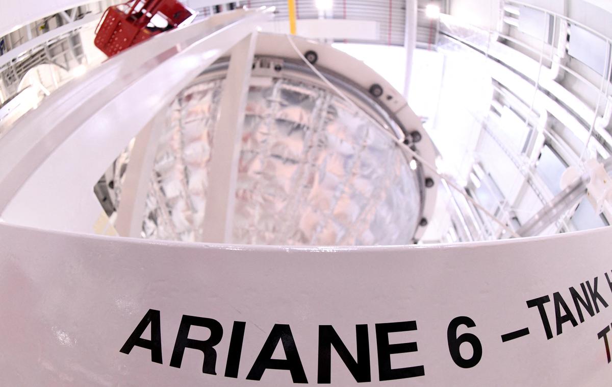 Ariane 6 | Ariane 6 je sicer naslednica rakete Ariane 5, ki je julija lani po 27 letih zadnjič poletela v vesolje in tja ponesla dva satelita.  | Foto Reuters