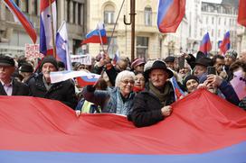 Janez Janša protest