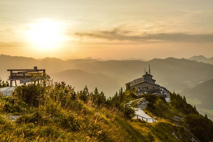 Gora Kehlsteinhaus ob sončnem zahodu © BGLT/ Sepp Wurm      | Foto: 