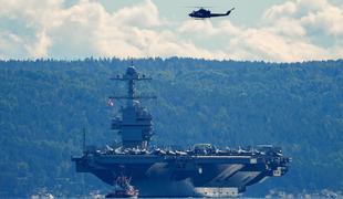 Največja ameriška letalonosilka USS Gerald R. Ford prihaja na Majorko