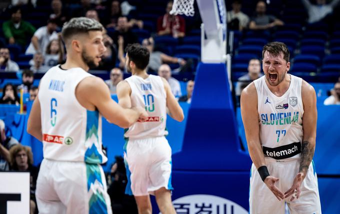 četrtfinale EuroBasket Slovenija Poljska Luka Dončić | Foto: Vid Ponikvar/Sportida