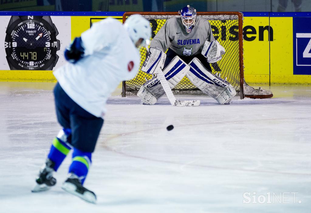 slovenska hokejska reprezentanca trening