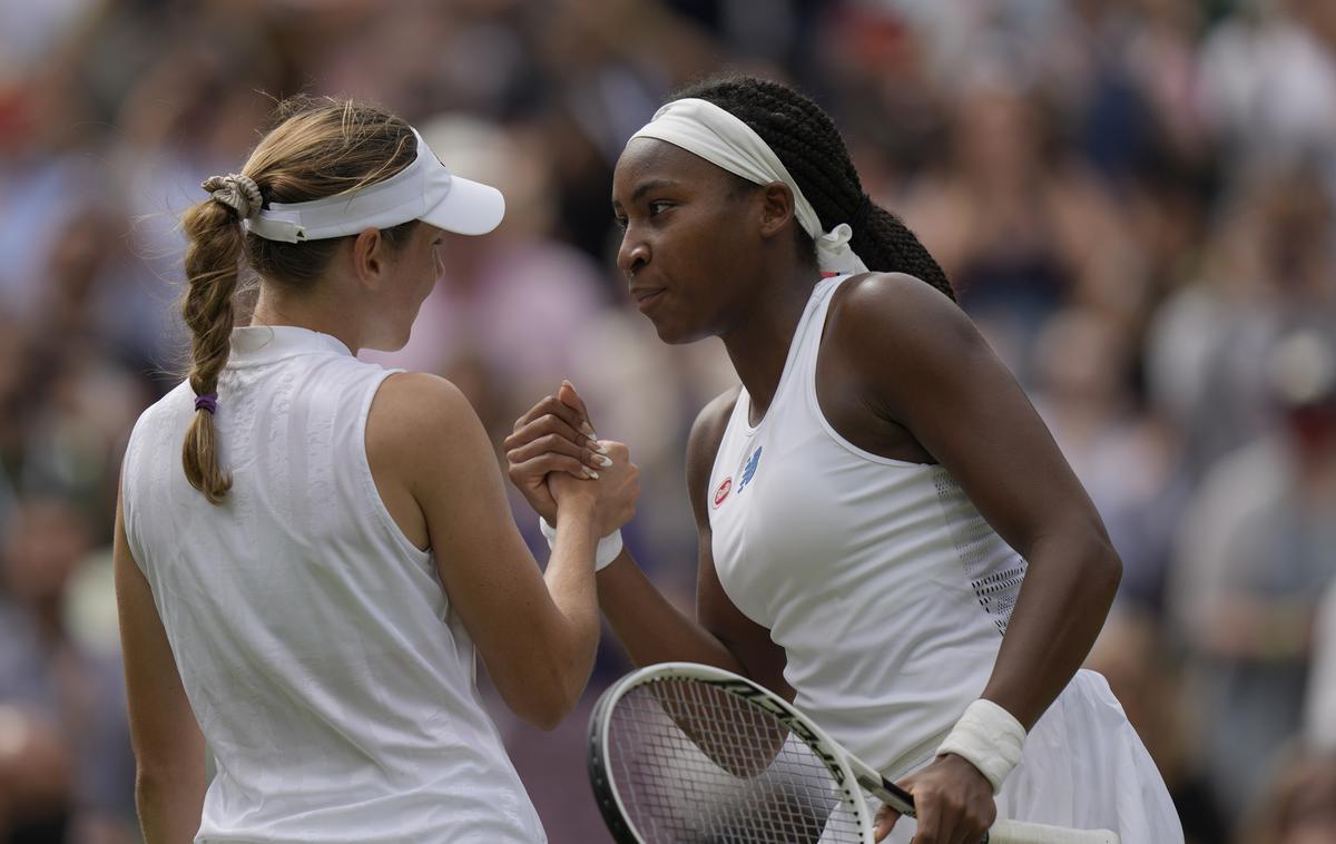 Coco Gauff Kaja Juvan | Kaja Juvan je naletela na močnejšo tekmico. | Foto Guliverimage