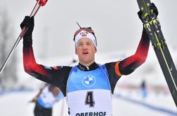 V Oberhofu na tekmi presenečenj zmaga Norvežanu, Jakov Fak ni bil pri vrhu