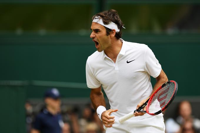 Roger Federer še naprej ostaja teniški bog. | Foto: Getty Images
