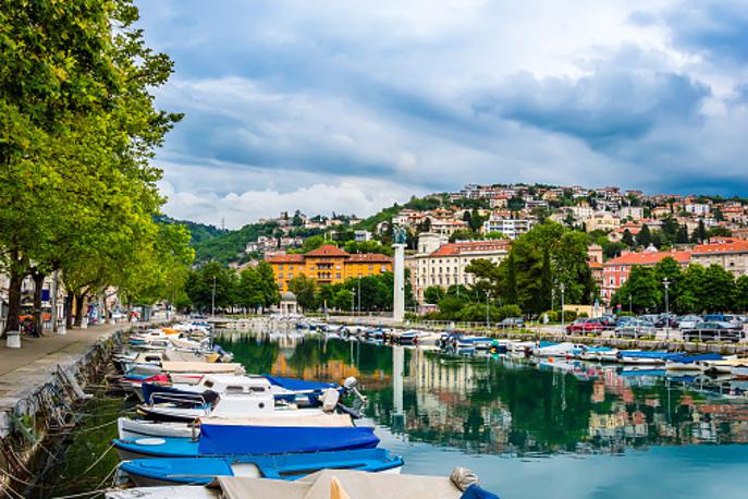 Reka | Město Reka na Hrvaškem | Foto Getty Images