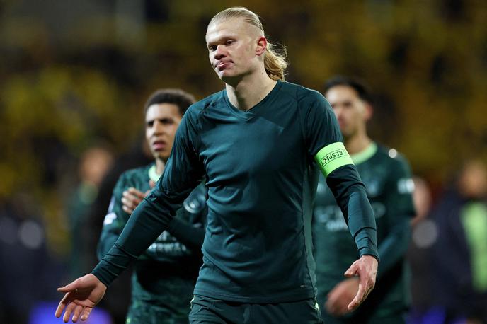 Erling Haaland, Manchester City | Nogometaši Manchester Cityja so na Norveškem razočarali svoje privržence.  | Foto Reuters