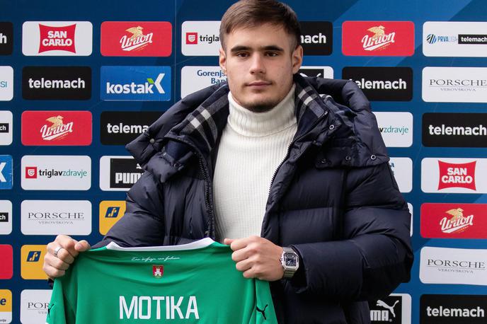 Nikola Motika | Nikola Motika bo odslej branil barve Olimpije. | Foto NK Olimpija Ljubljana