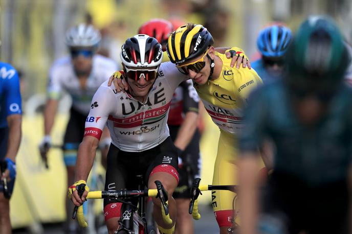Jan Polanc | Jan Polanc je bil ključni pomočnik Tadeju Pogačarju pri pohodu do velike zmage na dirki Tour de France. | Foto Getty Images