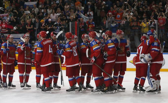 Rusi so po uvodnem porazu zmagali na drugih dveh tekmah in končali na drugem mestu za Finci. | Foto: Reuters
