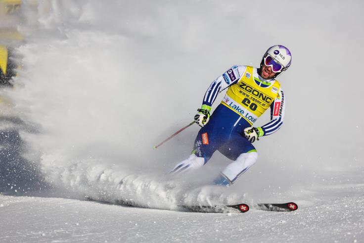 Martin Čater je v Lake Louisu prišel do prvih točk po poškodbi. Kako se bo znašel v Koloradu? | Foto: Reuters