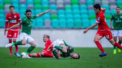 Olimpija spet zlahka odpihnila Aluminij