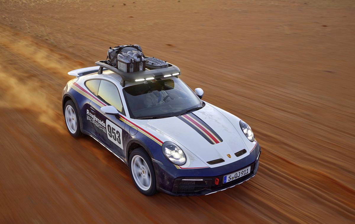 Porsche 911 Dakar | Porsche 911 dakar za užitke tudi na makadamu. | Foto Porsche