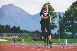 Skakalci skakalke trening Kranj